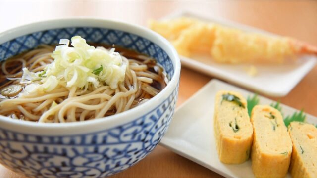 道の駅うごのの蕎麦