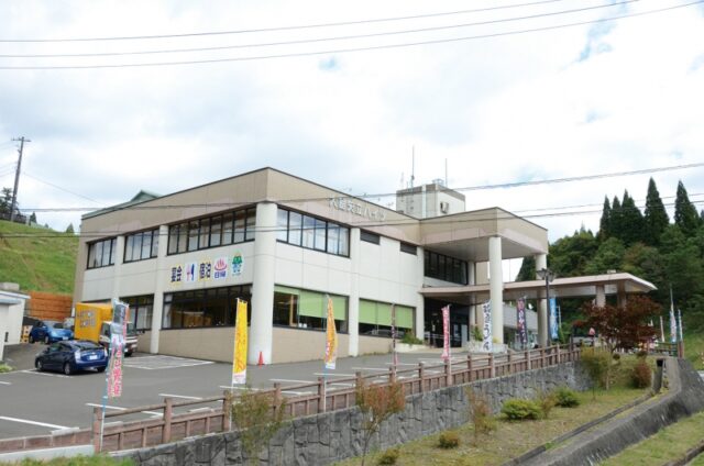 道の駅　やたて峠の外観