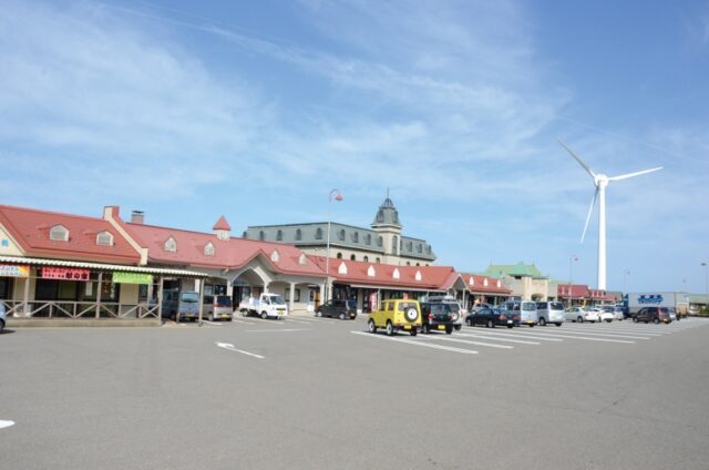 道の駅　岩城の外観