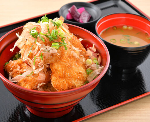 道の駅「越前おおの荒島の郷」しょうゆカツ丼