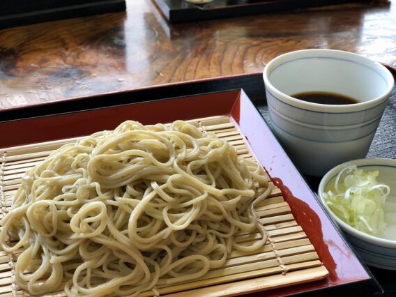 道の駅　豊平どんぐり村のざるそば