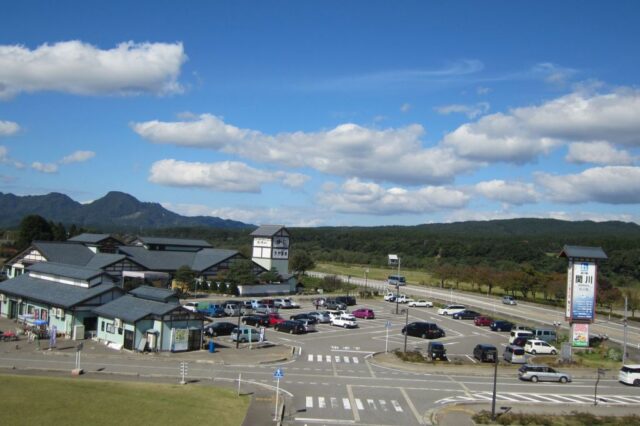 道の駅　関川（桂の関）の外観