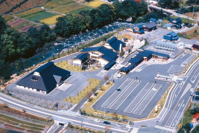 道の駅　桜の里 荘川の外観