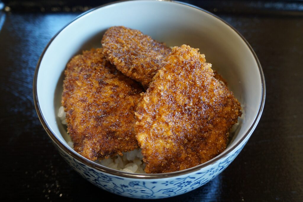 道の駅禅の里飲食コーナーのソースカツ丼