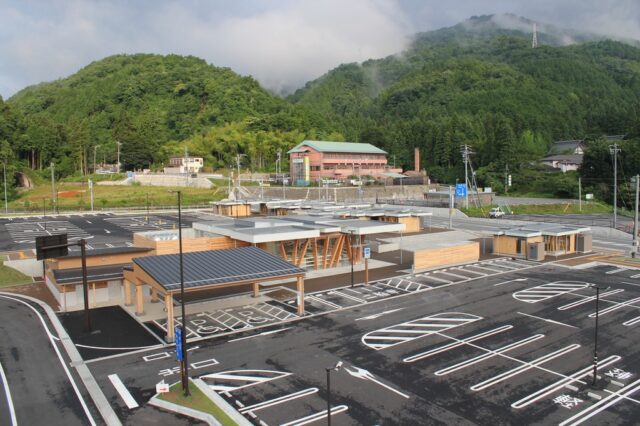 道の駅池田温泉外観