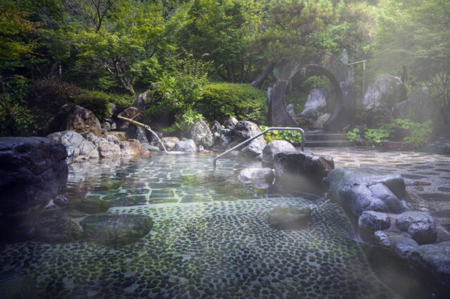 佐俣の湯の露天風呂