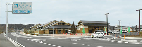 道の駅　蛍街道西ノ市の外観