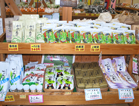 野菜の直売所（菜摘館）の特産品