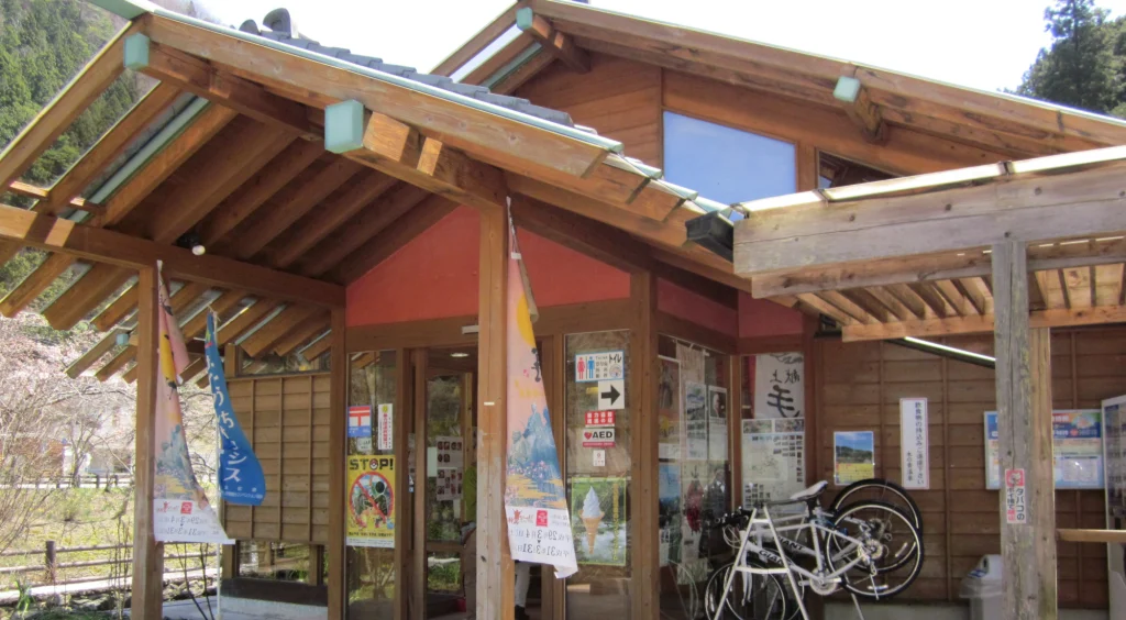 道の駅　売店外観