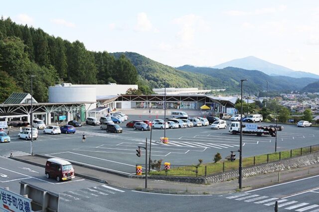 道の駅石神の丘の外観