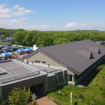 道の駅 ウトナイ湖の外観