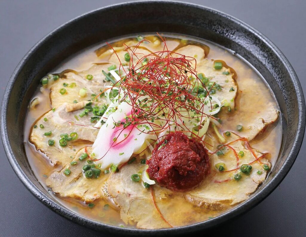 道の駅 米沢の米沢辛みそラーメン