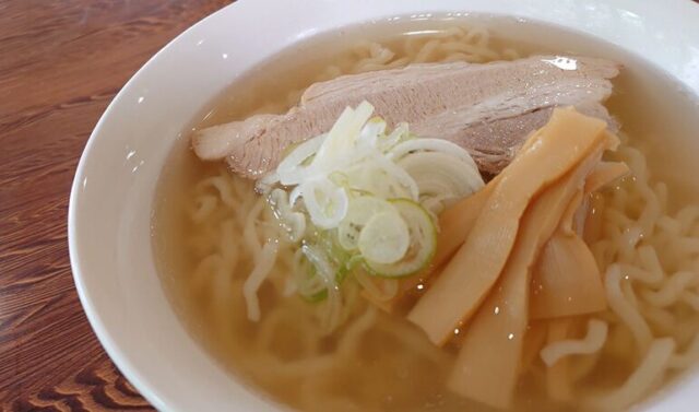 道の駅 裏磐梯の山塩ラーメン