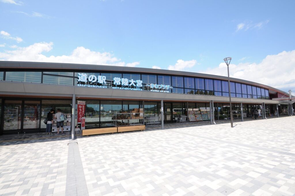 道の駅常陸大宮～かわプラザ～の外観