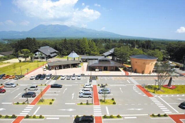 道の駅 那須高原友愛の森の外観