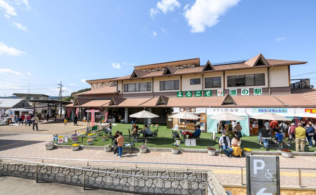 道の駅 大和路へぐりの外観