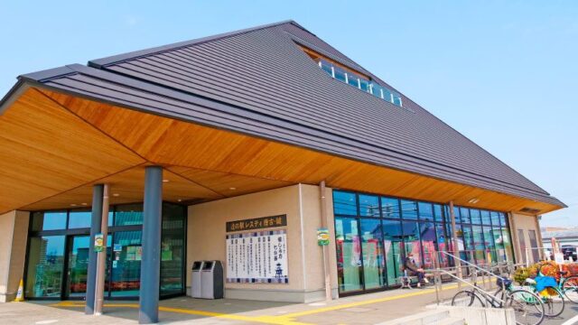 道の駅 レスティ 唐古・鍵の外観