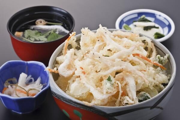 白エビかき揚げ丼