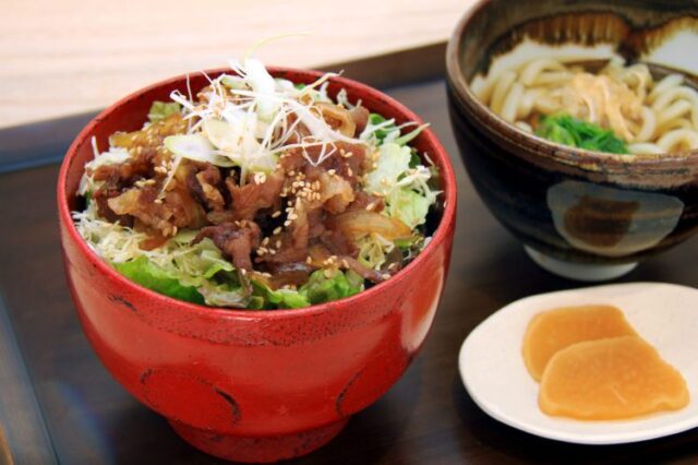 道の駅 すさみのイノブタ焼き肉丼