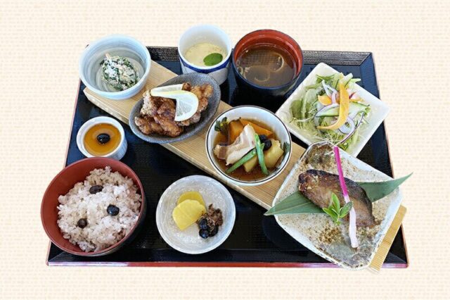 道の駅京丹波 味夢の里の京丹波黒豆づくし