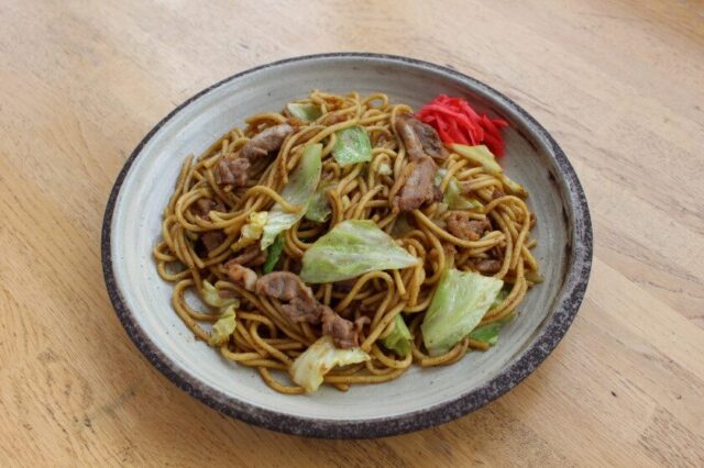 道の駅 風の家のひるぜん焼きそば