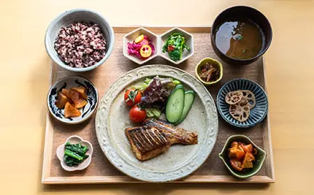 道の駅 みやま公園の本日の瀬戸内地魚定食