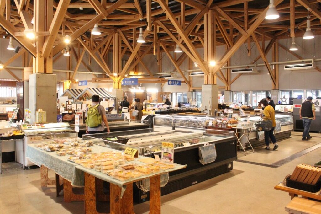 道の駅 センザキッチンの直売所