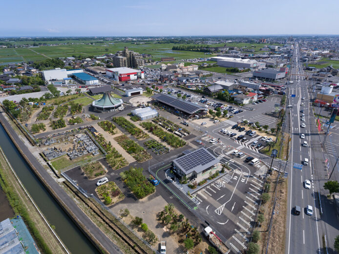 道の駅 みのりの郷東金の外観