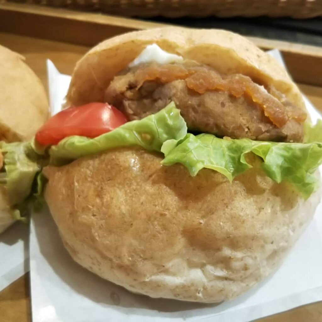 富士の国やまなしの大豆バーガー