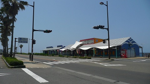 道の駅「阿久根」の外観