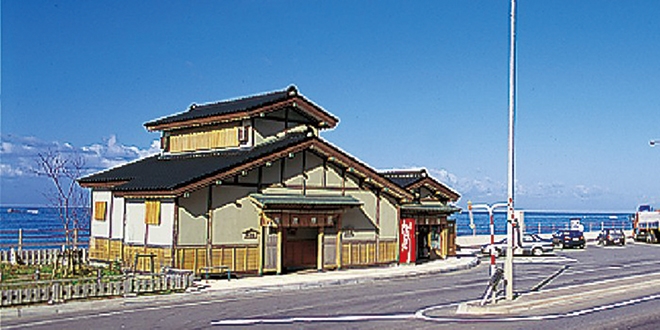 道の駅「江差」の外観