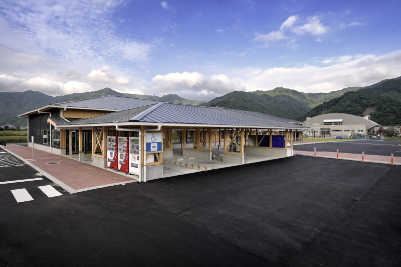 道の駅「道の駅きたごう」の外観