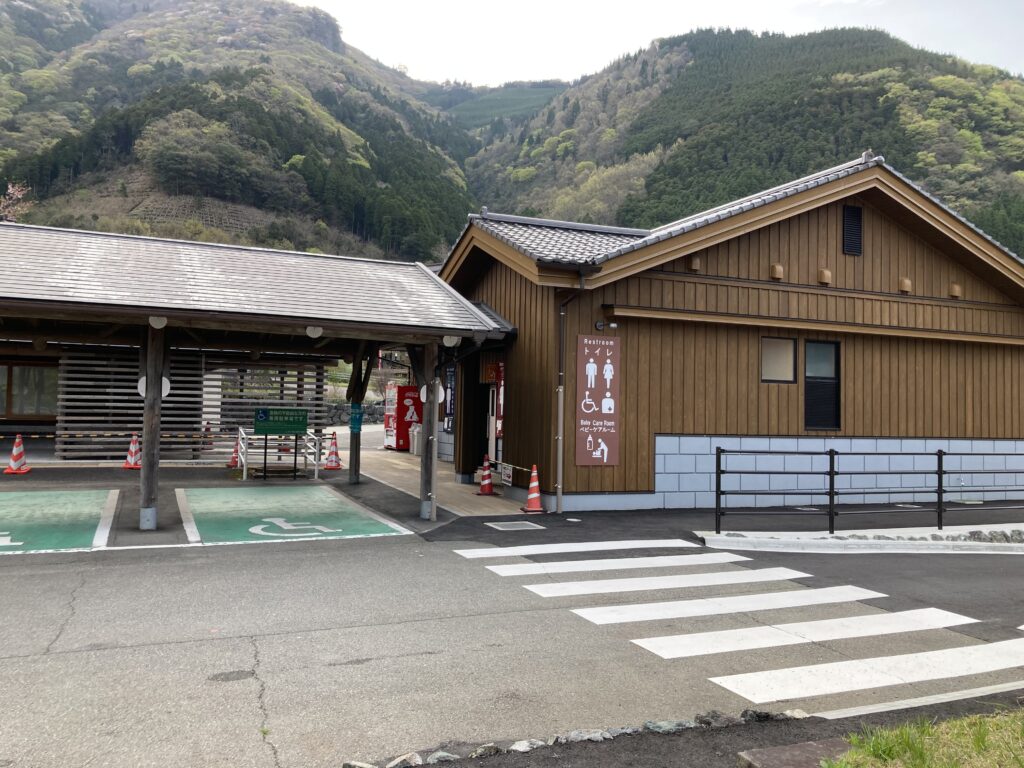 道の駅子守唄の里五木のトイレ