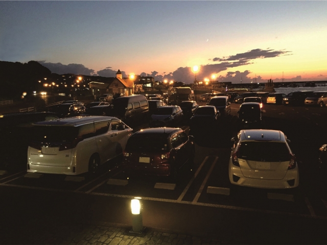 道の駅での車中泊